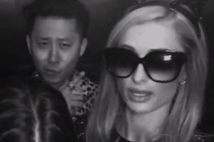 Paris Hilton in Aufzug gefangen
