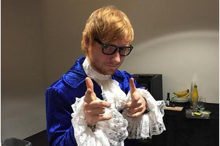 Der britische Shooting-Star Ed Sheeran (24) machte als 