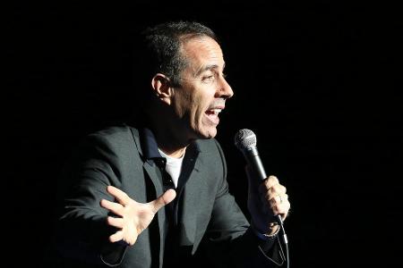 Jerry Seinfeld in Aktion - hier bei einem Auftritt im New Yorker Madison Square Garden Jerry Seinfeld in Aktion - hier bei einem Auftritt im New Yorker Madison Square Garden