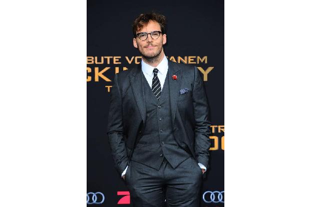 ...vor Ort, ebenso wie Mädchenschwarm Sam Claflin, der in den 