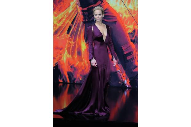 ...Jennifer Lawrence, die ohne jede Frage der absolute Star des gesamten Abends war. Ein Hauch von Hollywood in Berlin! Wie ...