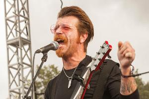 Eagles-of-Death-Metal-Frontmann Jesse Hughes bei einem Konzert im September