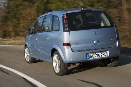 Die erste Generation des Meriva debütiert 2003.