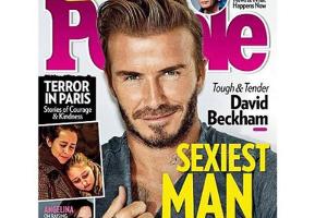 David Beckham ist der "Sexiest Man Alive"