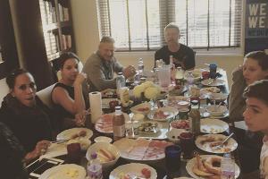 Boris Becker: Frühstück mit Lilly und Barbara