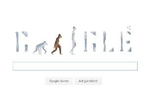 Ein Google Doodle für Affenmensch Lucy
