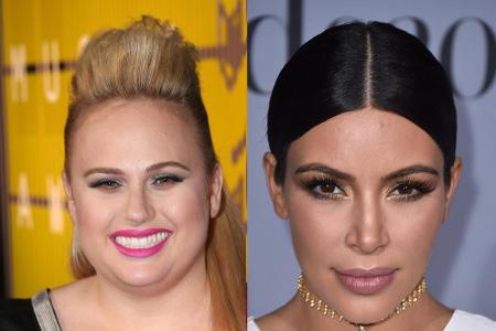Zwei die wohl keine Freunde mehr werden wollen: Rebel Wilson (li.) und Kim Kardashian Zwei die wohl keine Freunde mehr werden wollen: Rebel Wilson (li.) und Kim Kardashian