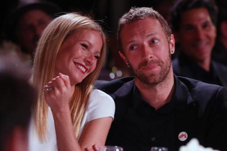 Da waren sie noch ein Paar: Gwyneth Paltrow und Chris Martin bei einer Benefiz-Gala Anfang 2014 Da waren sie noch ein Paar: Gwyneth Paltrow und Chris Martin bei einer Benefiz-Gala Anfang 2014