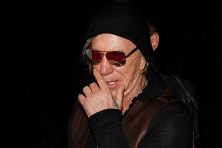 Mickey Rourke beim Tribeca-Film-Festival im April diesen Jahres Mickey Rourke beim Tribeca-Film-Festival im April diesen Jahres