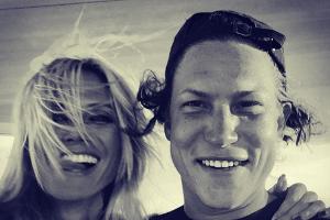 Liebe macht gute Laune: Heidi Klum mit Vito Schnabel
