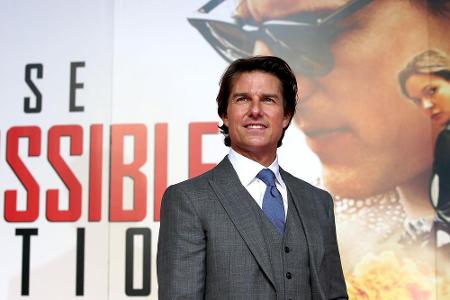 Tom Cruise bei einem Fan Screening von 