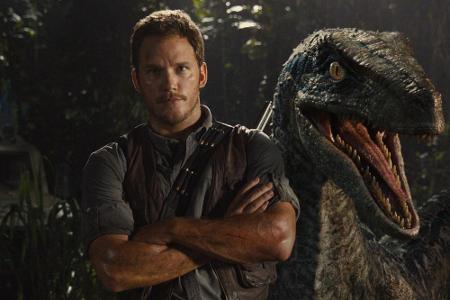 Raptorflüsterer Chris Pratt ist auch beim 