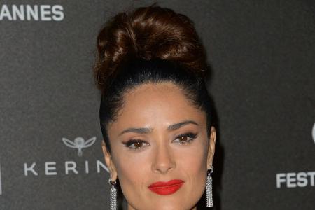 Auf dem Filmfestival in Cannes war Salma Hayek einmal mehr der Blickfang auf dem roten Teppich