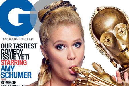 Verrucht: Amy Schumer lutscht auf dem Cover der Verrucht: Amy Schumer lutscht auf dem Cover der
