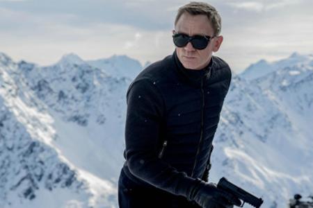 Für James Bond ging es in diesem Film auch in die Berge