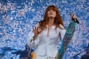 Lead-Sängerin Florence Welch hier beim "Bonnaroo Music and Arts Festival 2015" in Tennessee