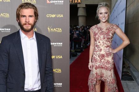 Liam Hemsworth versteht sich mit Maika Monroe offenbar prächtig Liam Hemsworth versteht sich mit Maika Monroe offenbar prächtig