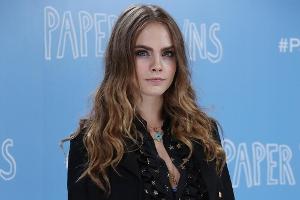 Cara Delevingne, hier bei der Präsentation ihres Films "Margos Spuren" in London, kennt Unsicherheit und Angst - auch wenn s...