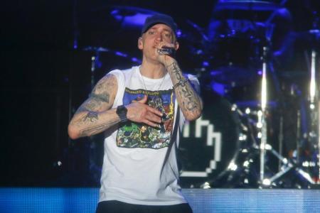 Eminem auf dem Austin City Limits Music Festival im Oktober 2014