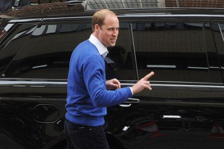 Prinz William kann auch bescheiden Prinz William kann auch bescheiden