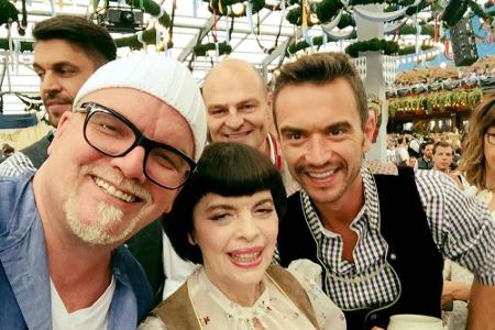 DJ Ötzi, Mireille Mathieu und Florian Silbereisen haben auch ohne Helene Fischer Spaß