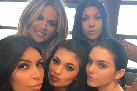 Alle Schwestern vereint (v.l.n.r.): Kim, Khloe, Kylie, Kourtney und Kendall feiern Kylies 18. Geburtstag