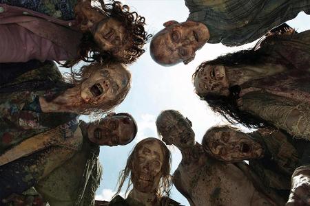 Sollen in Staffel sechs noch gruseliger wirken: Die Zombies aus 