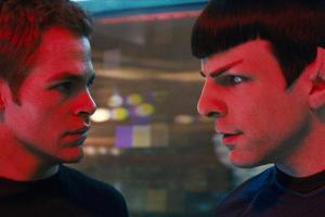 Captain Kirk flüchtet vor Tarzan
