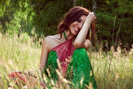 Bluma liebt die Natur