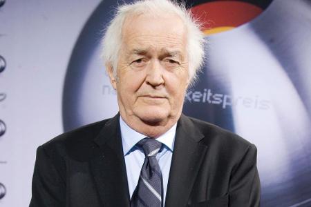 Henning Mankell bei einer Veranstaltung in Düsseldorf