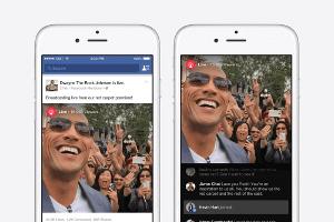 Facebook startet mit "Live" eigenen Promi-Stream