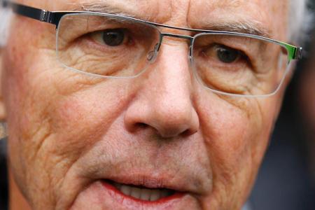 Fußball-Funktionär Franz Beckenbauer trauert um seinen Sohn Fußball-Funktionär Franz Beckenbauer trauert um seinen Sohn