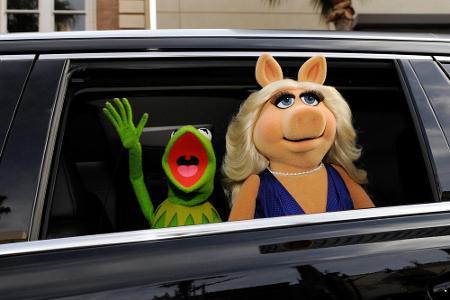 Kermit und seine Ex Miss Piggy bei der Premiere von Kermit und seine Ex Miss Piggy bei der Premiere von