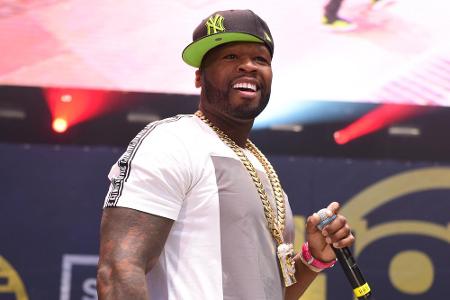 50 Cent bei einem Auftritt im Juni in New Jersey 50 Cent bei einem Auftritt im Juni in New Jersey