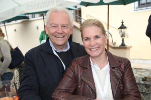 Cornelia Poletto und Rüdiger Grube haben sich getraut