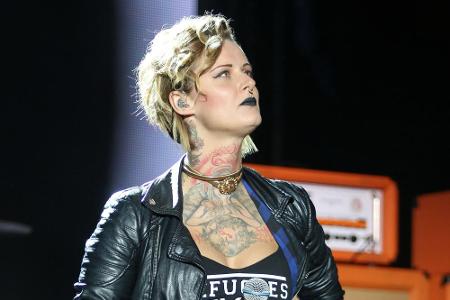 Jennifer Weist auf der ESC Party 2014 auf der Reeperbahn