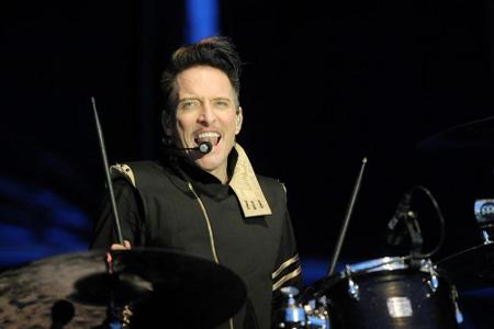Bela B. während eines Auftrittes beim Hurricane-Festival mit den Ärzten