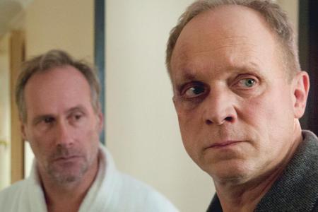 Wolfram Koch, links, und Ulrich Tukur, als sie selbst im Wolfram Koch, links, und Ulrich Tukur, als sie selbst im