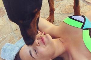 Nachruf mit Überlänge: Demi Lovato trauert um ihren Hund