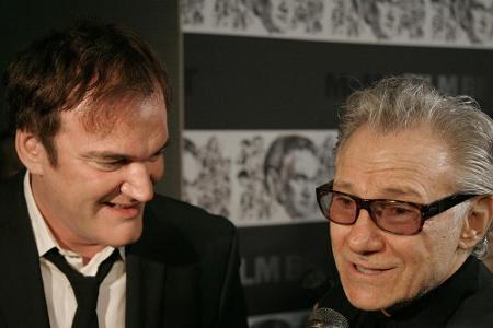 Quentin Tarantino mit Harvey Keitel