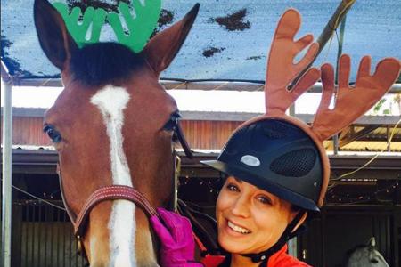 Kaley Cuoco freut sich auf Weihnachten Kaley Cuoco freut sich auf Weihnachten