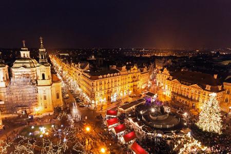 Prag wird in der Silvester-Nacht zur Party-Hochburg.