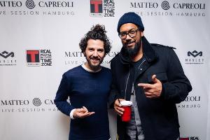 Matteo Capreoli: Intimes Konzert in Szene-Bar von Samy Deluxe