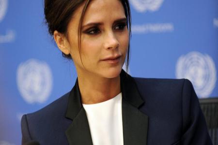 Als UN-Botschafterin will Victoria Beckham Bewusstsein für HIV und AIDS schaffen Als UN-Botschafterin will Victoria Beckham Bewusstsein für HIV und AIDS schaffen