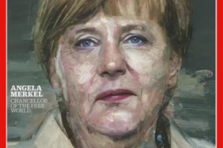 Angela Merkel ziert das Cover des US-Magazins 