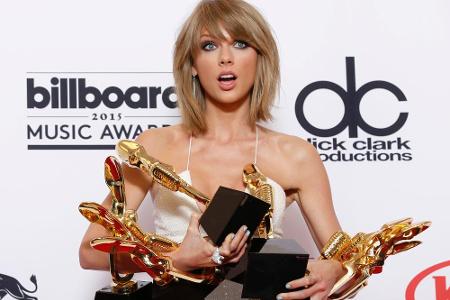 Überraschend kamen die Preise für Taylor Swift nicht