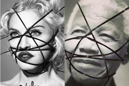 Madonna sieht sich und Nelson Mandela als #rebelheart