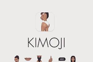 Kim Kardashian West launcht ihre eigenen Emojis