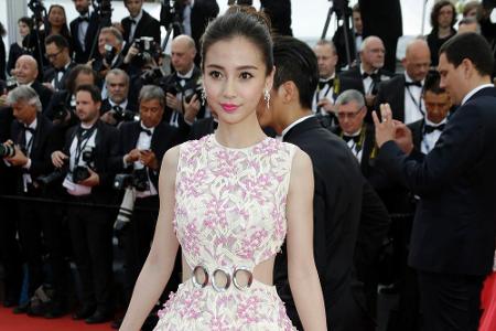 Der Ruf der Marke Dior reicht weit über Paris hinaus: Die chinesische Schauspielerin Angelababy (26) erschien bei den Filmfe...