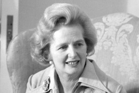 Margaret Thatcher (1925 - 2013) ging als 